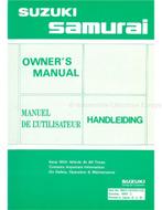 1994 SUZUKI SAMURAI INSTRUCTIEBOEKJE, Autos : Divers, Modes d'emploi & Notices d'utilisation, Ophalen of Verzenden