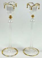 Kaarsenhouder - Glas - Paar kandelaars - Murano-glas