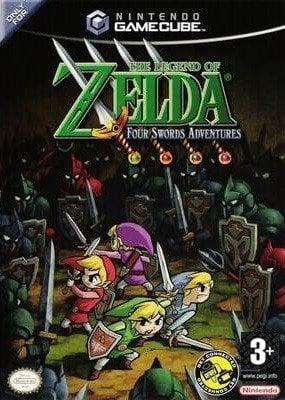 The Legend of Zelda four swords adventures (Game Cube beschikbaar voor biedingen