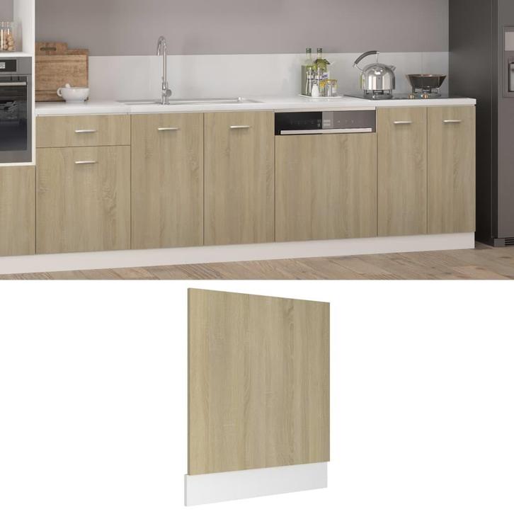 vidaXL Vaatwasserpaneel Lyon 59,5x3x67 cm sonoma, Huis en Inrichting, Kasten | Overige, Nieuw, Verzenden
