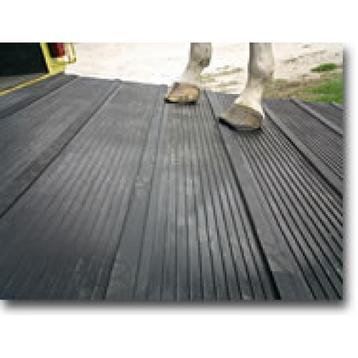 Oploopmat vrachtwagen in rubber met antislipbalken 1200 x, Neuf