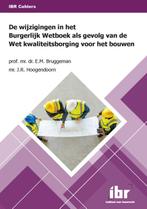 De wijzigingen in het Burgerlijk Wetboek als gevolg van de, Boeken, Verzenden, Zo goed als nieuw, E.M. Bruggeman