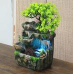 Sier Waterval Zen Garden Watermolen - Bonsai Boom Feng Shui, Maison & Meubles, Verzenden