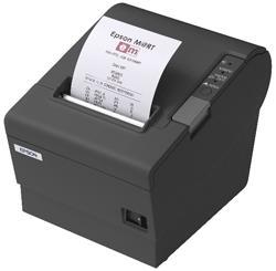 EPSON TM-T88V WIFI POS BON PRINTER - M244A - ZWART, Computers en Software, Printers, Printer, Gebruikt, Ophalen of Verzenden