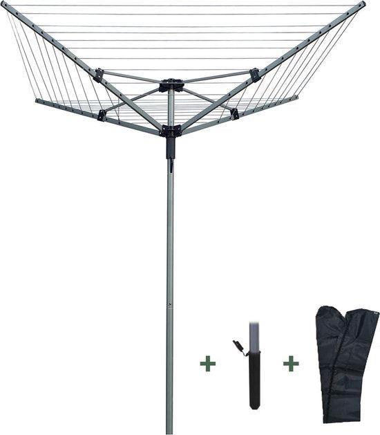 2dekans | BRASQ Droogmolen Grijs - 40 meter - Droogtoren, Elektronische apparatuur, Wasmachines, Ophalen of Verzenden