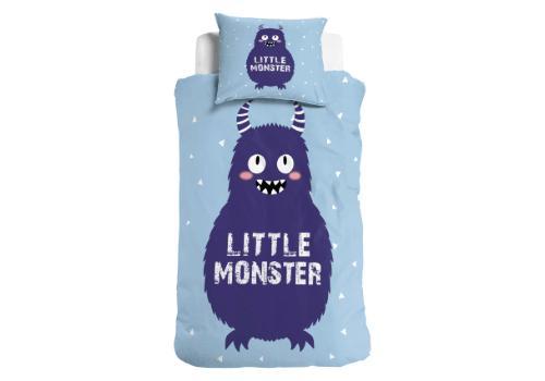Little Monster Little Monster Blauw - 155 x 220, Huis en Inrichting, Slaapkamer | Beddengoed
