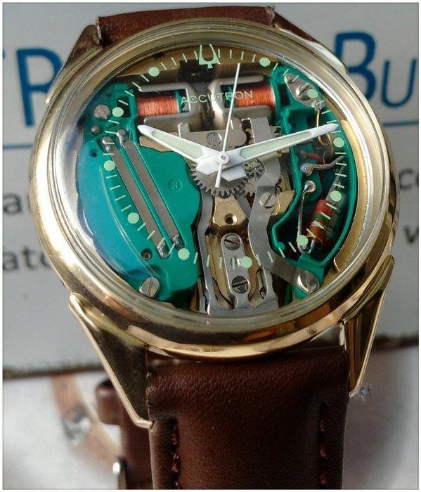 Bulova Accutron Spaceview-Révisée - 214 - Heren - 1969, Bijoux, Sacs & Beauté, Montres | Hommes