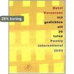 HOTEL PARNASSUS 2002 9789029500388 Auteur, Boeken, Verzenden, Zo goed als nieuw, Auteur