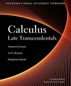 Calculus By Howard Anton, Irl C. Bivens, Stephen Davis, Livres, Livres Autre, Envoi