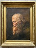 École européenne (XIX) - Overdenkende monnik