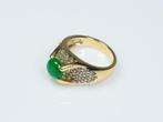 Zonder Minimumprijs - Ring - 925 zilver - jade, Nieuw
