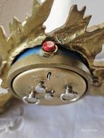 Wandklok - Messing - 1940-1950