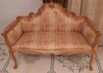 Sofa - Lodewijk XVI Canapé - Hout, Textiel, Verguld, Antiek en Kunst, Curiosa en Brocante