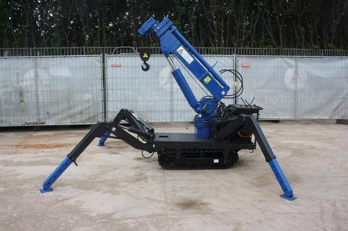 Veiling: Compacte Minikraan Unikon 723 Benzine 7m, Zakelijke goederen, Machines en Bouw | Kranen en Graafmachines, Ophalen