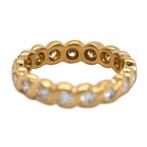 Eeuwigheidsring - 18 karaat Geel goud Diamant (Natuurlijk) -