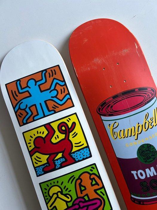 Keith Haring & Andy Warhol (after) - Retrospect & Campbells, Antiek en Kunst, Kunst | Designobjecten