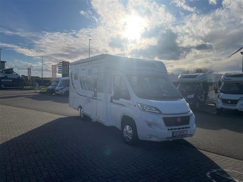 Pilote P 706 C zeer verzorgd met centraal bed 35548, Caravans en Kamperen, Mobilhomes, Diesel, tot en met 3, 6 tot 7 meter, Half-integraal