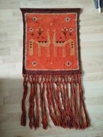 Wanddecoratie - Zweedse wandtapijt uit de jaren 1950, plat
