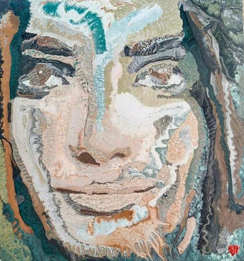 Sonia Bellezza (XX) - Romance, Antiek en Kunst, Kunst | Schilderijen | Modern