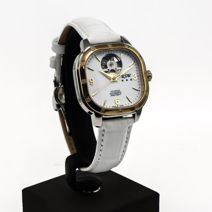 RSW - Le Locle Open heart Automatic Swiss Watch -, Handtassen en Accessoires, Horloges | Heren