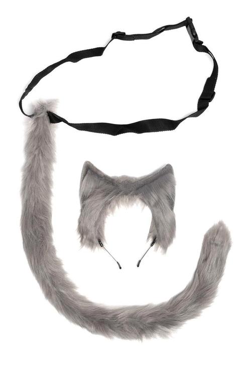 Haarband Furry Oren Staart Set Grijs Kat Poes Vos Diadeem Do, Vêtements | Femmes, Costumes de carnaval & Vêtements de fête, Enlèvement ou Envoi