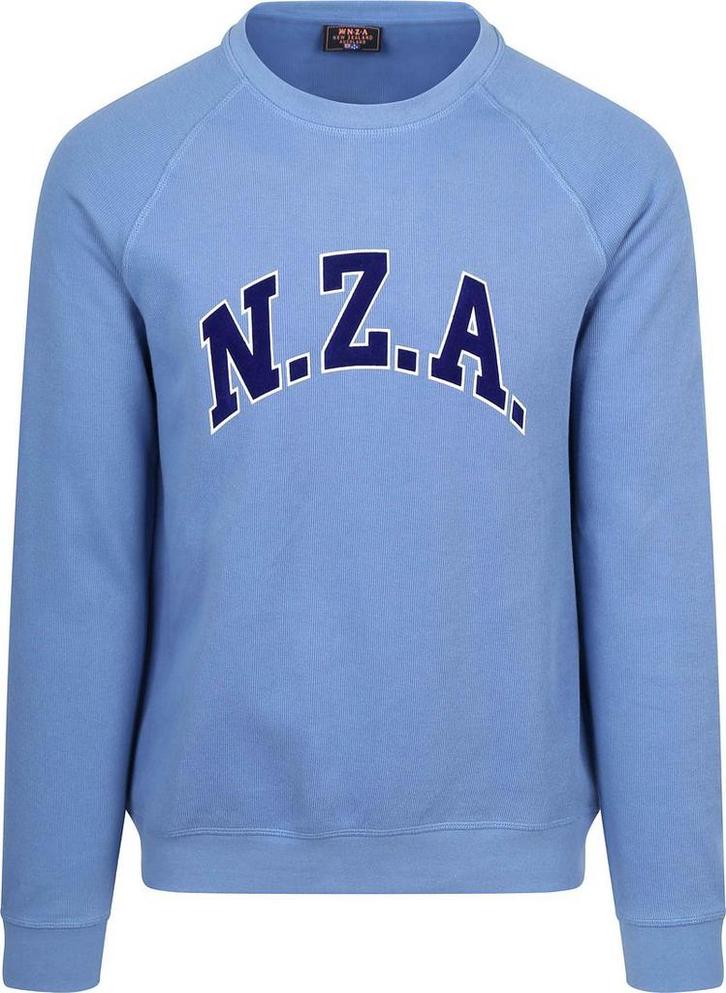 NZA Sweater French Rib Logo Blauw maat Maat 52/54 (L) Heren, Vêtements | Hommes, Pulls & Vestes, Envoi