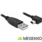 DeLOCK 82684 5m Mini-USB B Zwart USB-kabel, Informatique & Logiciels, Verzenden