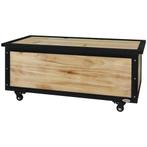 Tuinbox Hout Kussenbox 121L Opbergbox Met Wielen, Weerbesten, Verzenden, Nieuw