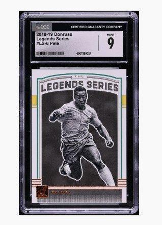 2018 Panini Donruss Pelé LS-6 Legends Series CGC 9 - 1, Hobby & Loisirs créatifs, Jeux de cartes à collectionner | Autre