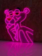 Panthère rose - Enseigne lumineuse au néon - Aluminium