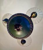 Lustre - Laiton doré - lustre Art déco