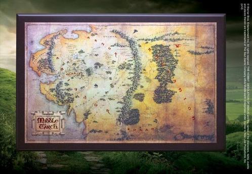 The Hobbit Map of Middle Earth, Collections, Lord of the Rings, Enlèvement ou Envoi