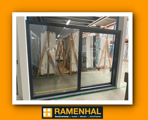 pvc deur ZWART/ZWART enkel te verkrijgen bij RAMENHAL 7016, Doe-het-zelf en Bouw, Glas en Ramen, Nieuw, Ophalen of Verzenden