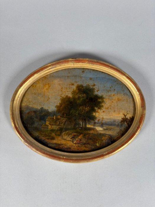 Jean Victor Bertin (1767-1842), Toegeschreven aan - Scène, Antiquités & Art, Art | Peinture | Classique