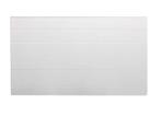 60x140 cm - Radiator Cover Lined (Gegroefde voorplaat) - Wit, Doe-het-zelf en Bouw, Ophalen of Verzenden, Nieuw