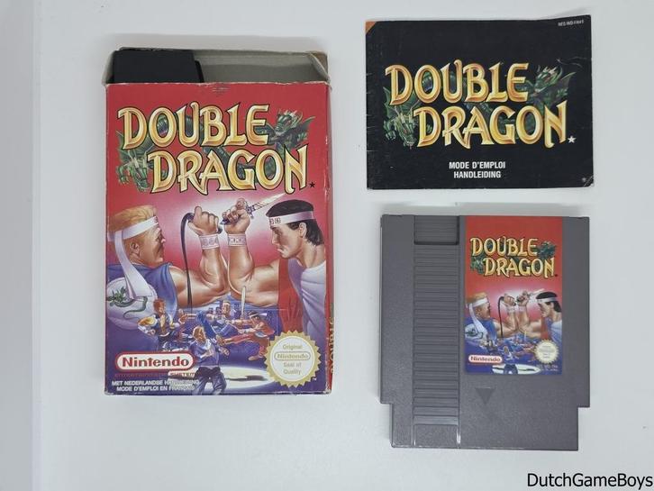 Nintendo Nes - Double Dragon - FAH, Games en Spelcomputers, Games | Nintendo NES, Gebruikt, Verzenden