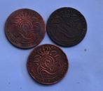 België. Leopold I. 5 Cents 1848 , 1849 en 1852 (Zonder