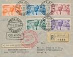 Cyrenaica italienne 1935 - Dirigeable Zeppelin LZ 127 - 7ème, Timbres & Monnaies