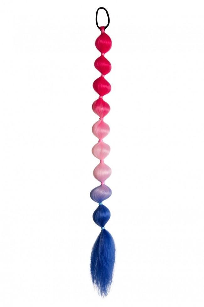 Hair Extension Festival Red/Pink/Blue, Hobby en Vrije tijd, Feestartikelen, Nieuw, Verzenden