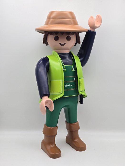 Playmobil XXL Figur Gärtner 60-65cm Werbefigur Großfigur, Antiquités & Art, Antiquités | Autres Antiquités