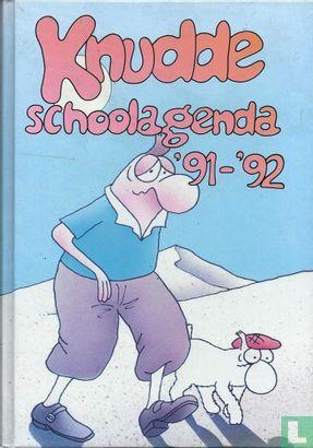 Driel, Toon van - Knudde Schoolagenda 91-92 - 1991, Boeken, Overige Boeken, Gelezen, Verzenden
