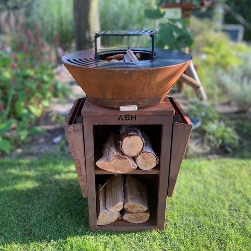 ASH - Grill Heat - Plancha BBQ - Cortenstaal - Nieuw, Tuin en Terras, Vuurtafels, Nieuw, Verzenden