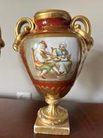 Porcelaine de Paris - Balustervaas (2) - Porselein