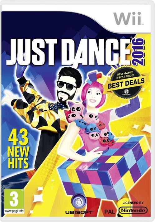 Just Dance 2016  (Nintendo wii nieuw), Consoles de jeu & Jeux vidéo, Consoles de jeu | Nintendo Wii, Enlèvement ou Envoi