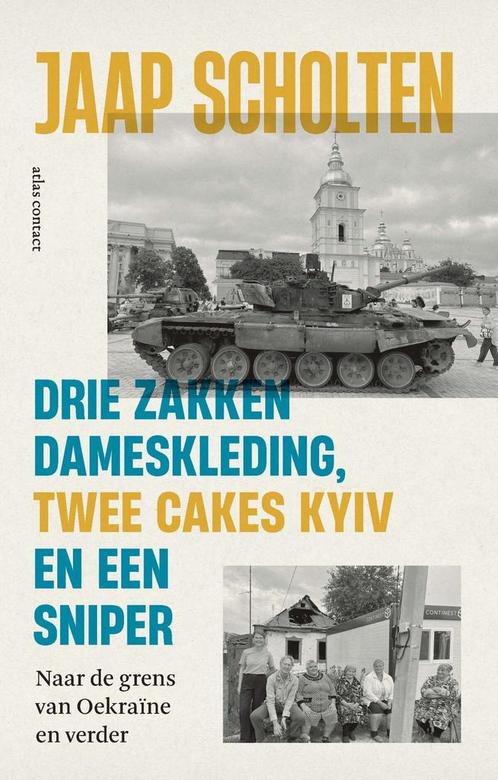 Drie zakken dameskleding, twee cakes Kyiv en een sniper, Boeken, Romans, Nieuw, Verzenden