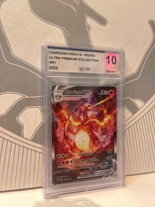 Wizards of The Coast - 1 Graded card - Charizard VMAX FA (, Hobby & Loisirs créatifs, Jeux de cartes à collectionner | Pokémon