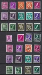 Belgique 1946 - Lintégralité de lannée avec toutes les, Postzegels en Munten, Gestempeld