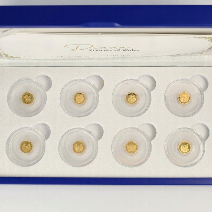 Cookeilanden. 5 Dollars 2021 - Diana Princess of Wales, Postzegels en Munten, Munten | Europa | Niet-Euromunten