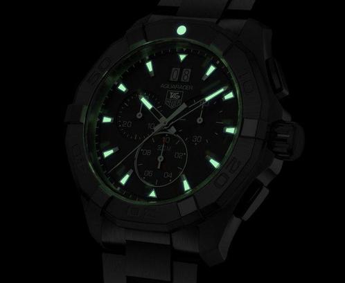 TAG Heuer - Aquaracer - Quartz - 43 mm - Steel -, Handtassen en Accessoires, Horloges | Antiek