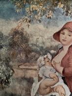 Auguste Renoir (1841-1919) - Madame Renoir avec son fils, Antiek en Kunst